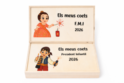 Caja para petardos personalizada