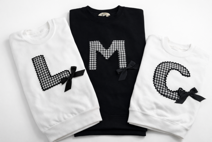 Sudadera con inicial