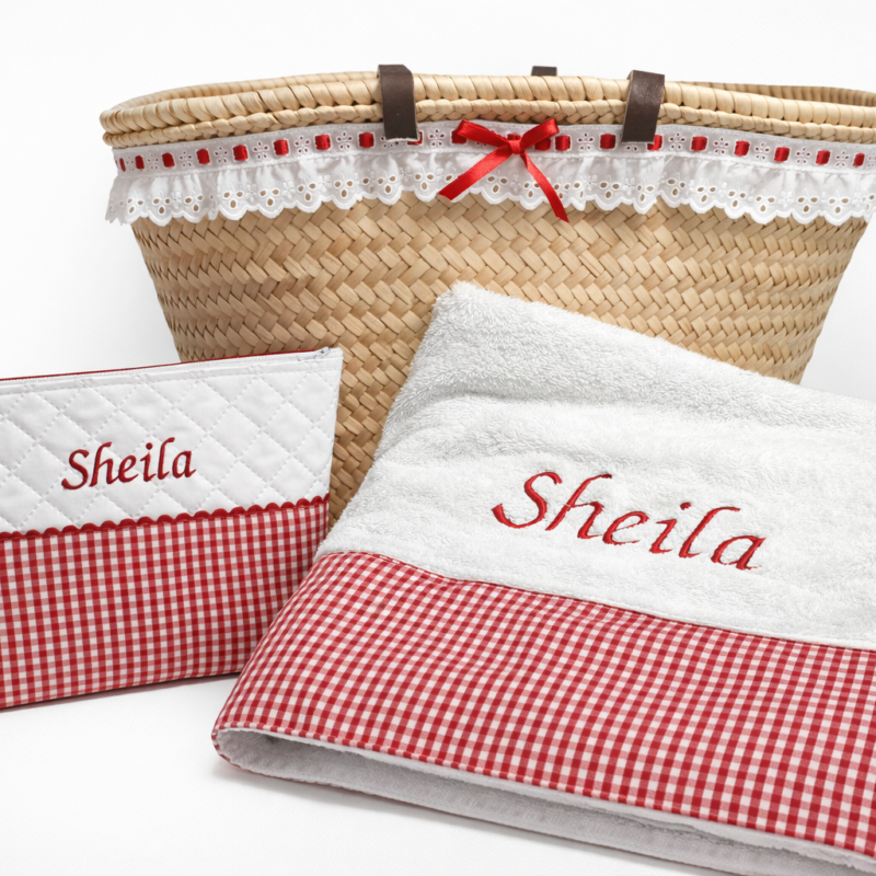 capazo-personalizado-nombre-pack Capazo personalizado con nombre y tela a elegir pack verano